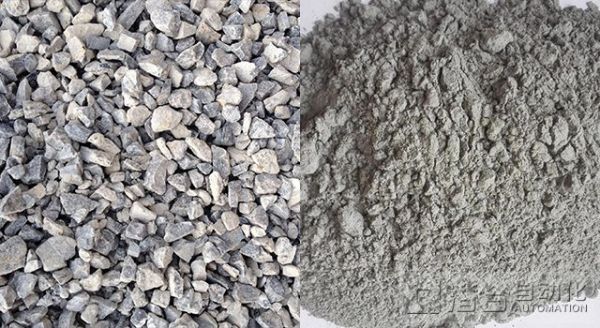 Are there alternative or waste materials for making bricks in a machine?